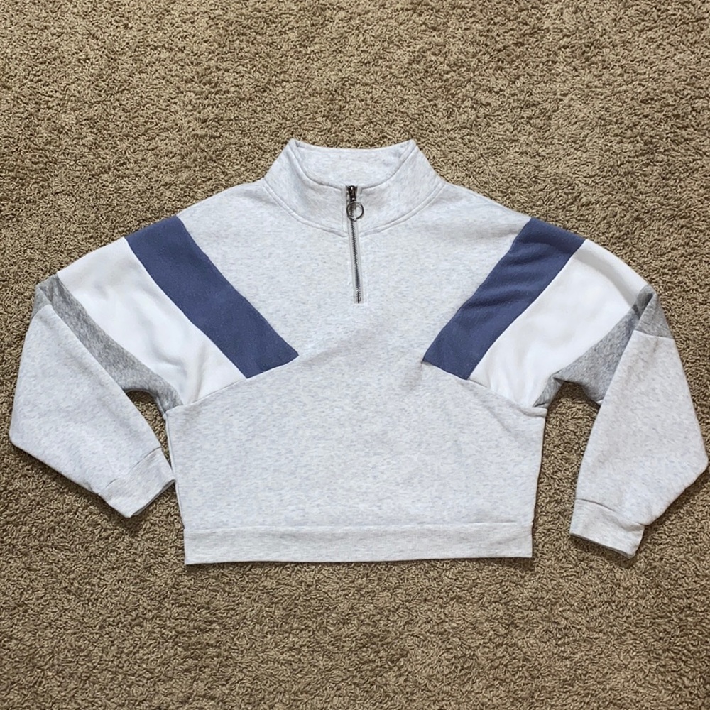 Moral Fiber Mens Quarter Zip Size M
